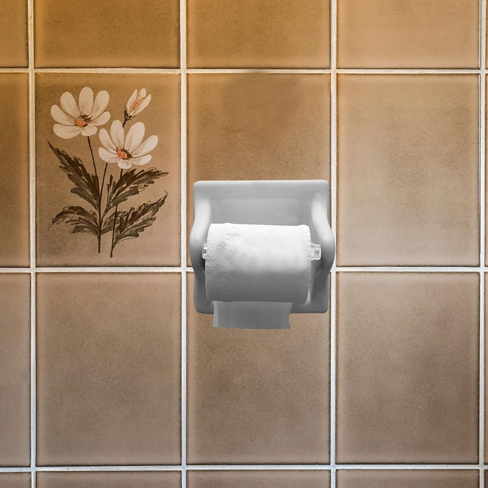 Toilet Paper Holder Roller, Stainless Steel Toilet Paper Spring Rod