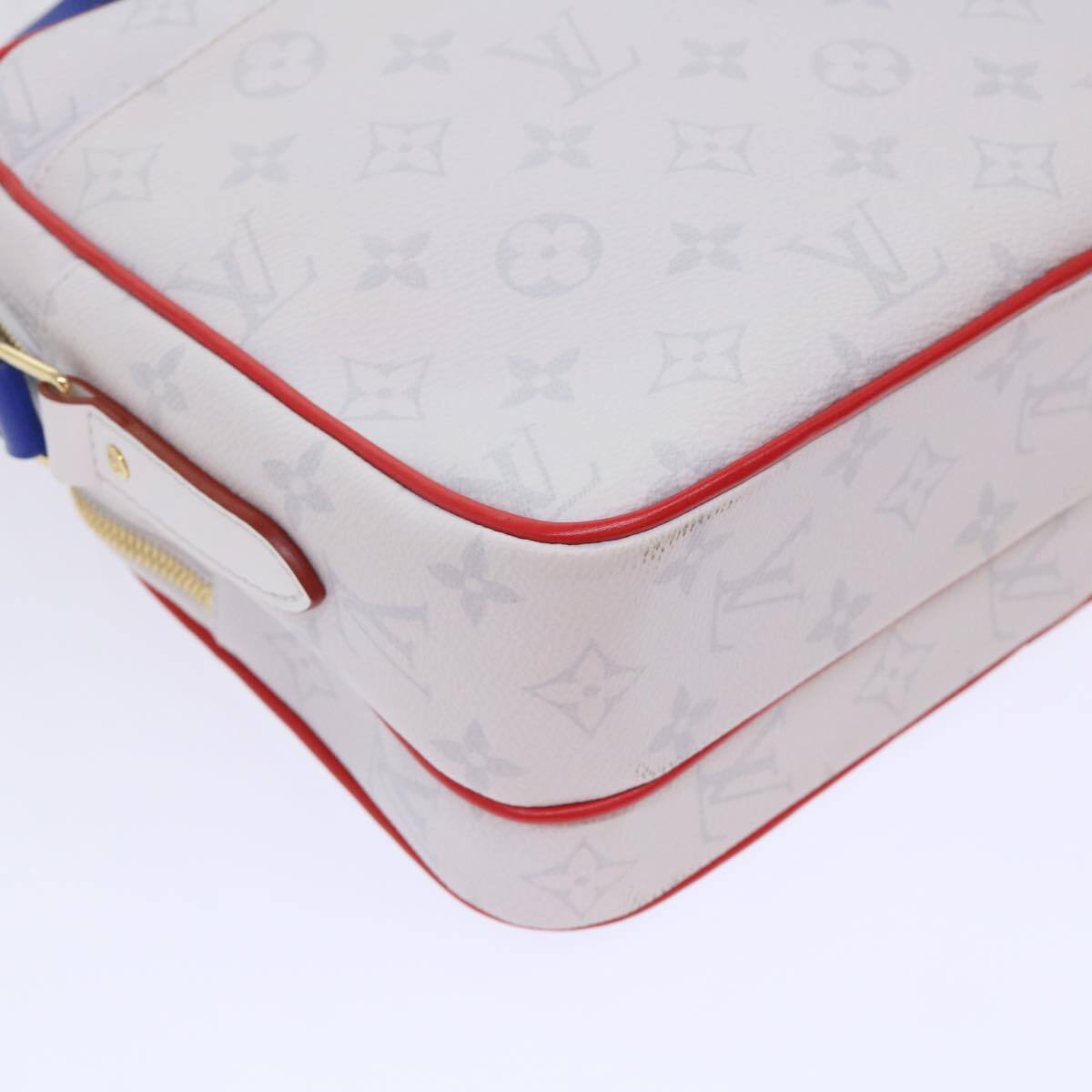 LOUIS VUITTON Monogram Nile PM Shoulder Bag NBA White M45583 LV 