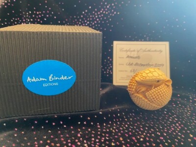 Harmony Kingdom Artist Adam Binder Armadillo Club Redemption 2009 67/? NIB COA