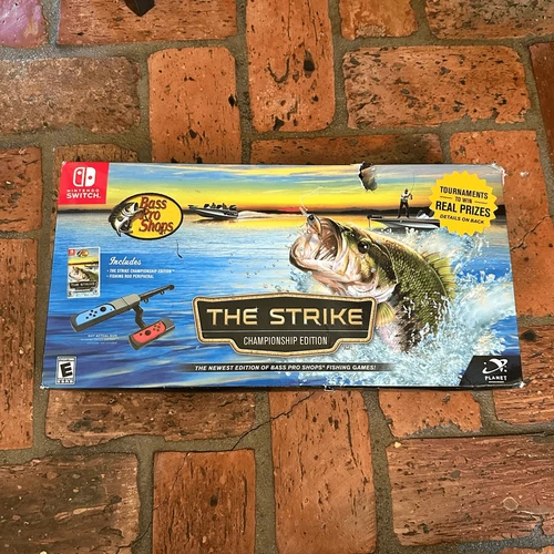 Bass Pro Shops The Strike Fishing Game Championship Edition Bundle
