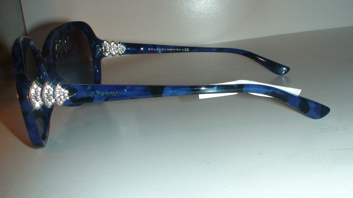 BULGARI - NO 2 BVLGARI BV8124B 52888F 57[]16 140 NWT BLUE  display picture 1
