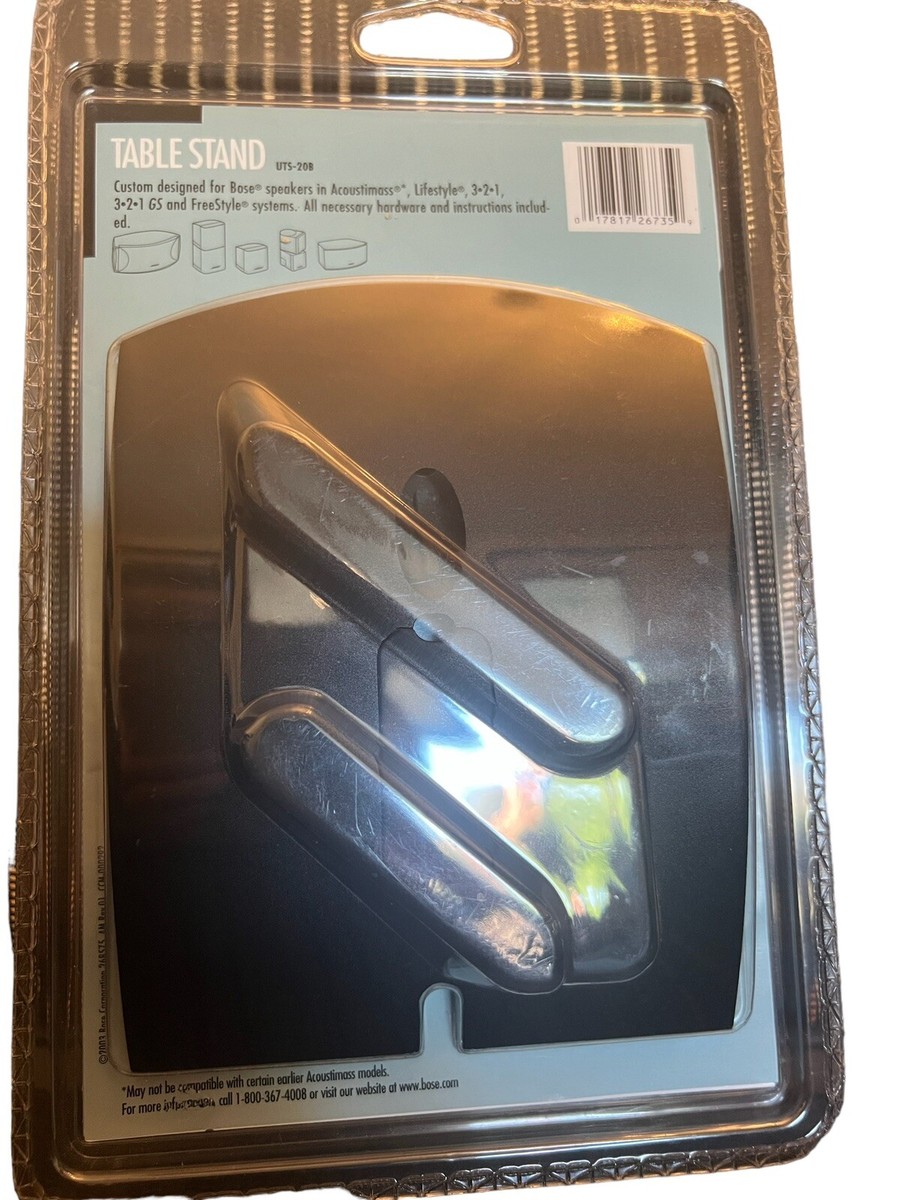 Bose Table Speaker Stand UTS-20B for Lifestyle & Acoustimass