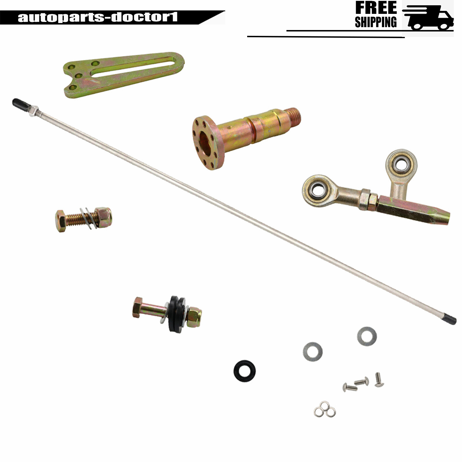 Ford 1980-1993 F-350 & 1980-1986 LTD Adjustable Column Shift Linkage Kit