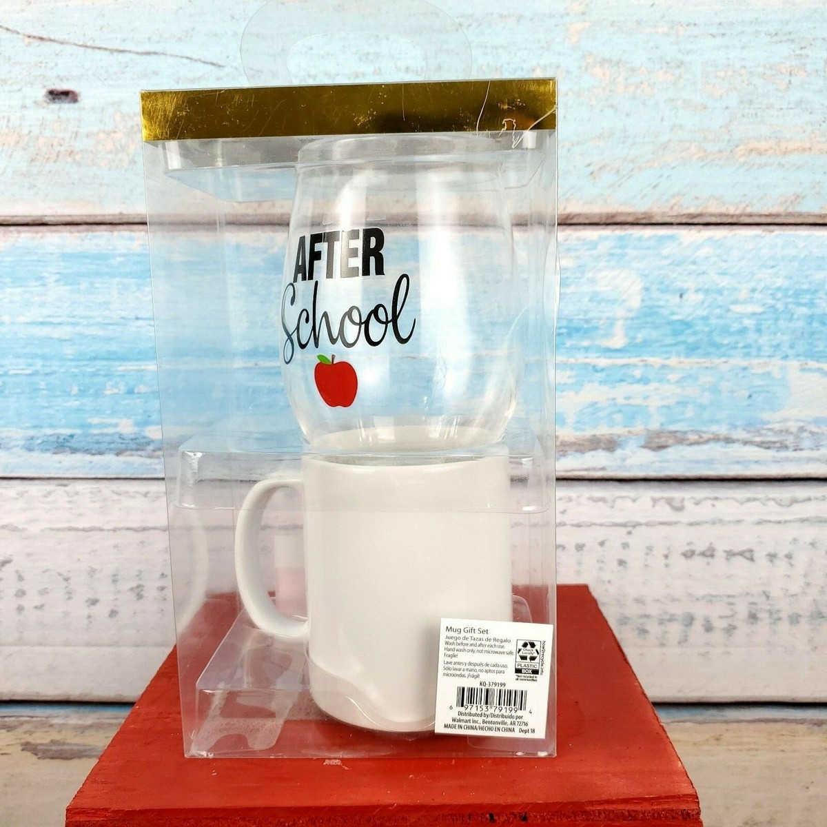 Women Own Mug Gift Set Mug & Wine Glass Valentines Day Package USA Seller |  eBay