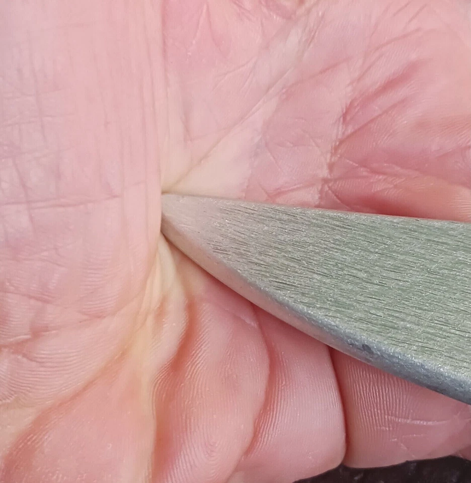 Faca de treinamento de alumínio Karambit Pencak Silat Kali FMA Pentjak facas práticas - Imagem 4 de 4