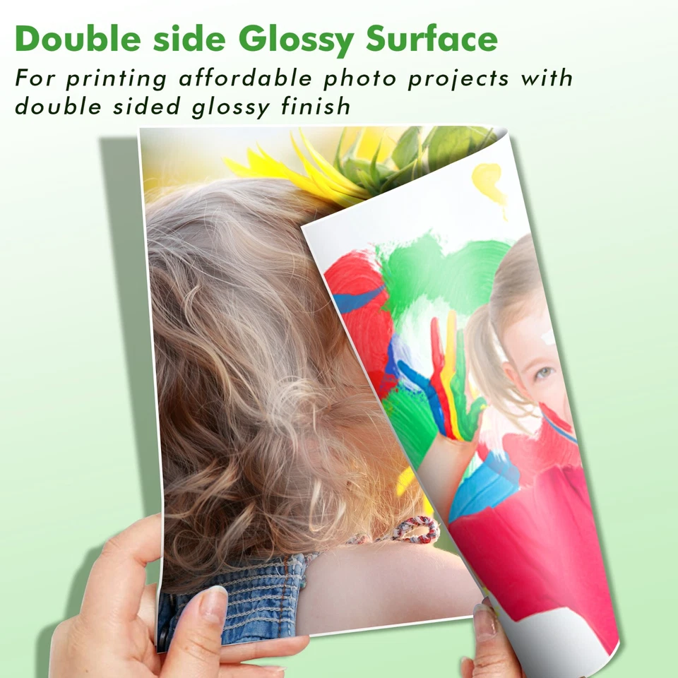 300PK Koala Double Sided Photo Paper 8.5x11 Glossy 42 lb Inkjet Printer Brochure - Image 4 of 4