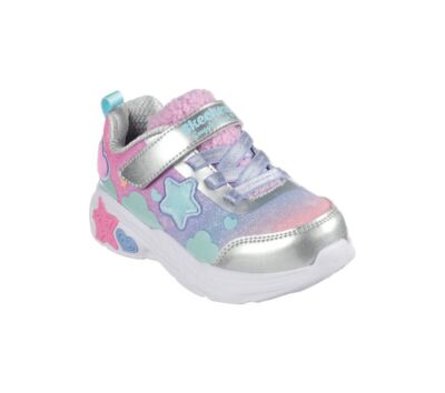 Skechers Schuhe Infant Snuggle-Sneaks, Snuggle Collection - /SMLT (Silver/Multi)