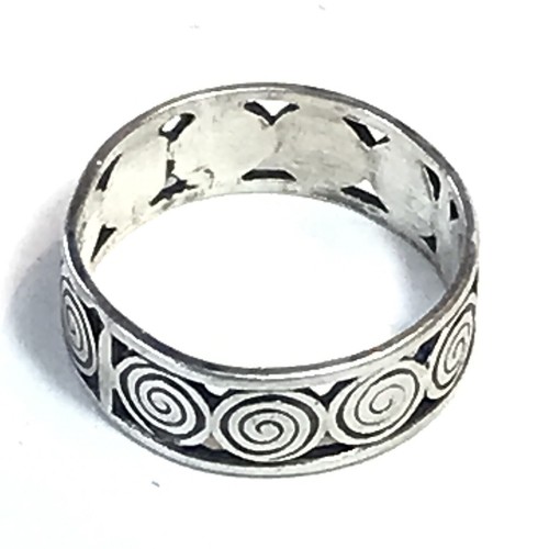 Alliance traditionnelle en argent, bague en argent demi-rond, anneau en argent sterling, alliance en argent, anneaux empilables. Anneaux de pouce pour femmes. - France Alliance traditionnelle en argent, bague en argent demi-rond, anneau en argent sterling, alliance en argent, anneaux empilables. Anneaux de pouce pour femmes. - France