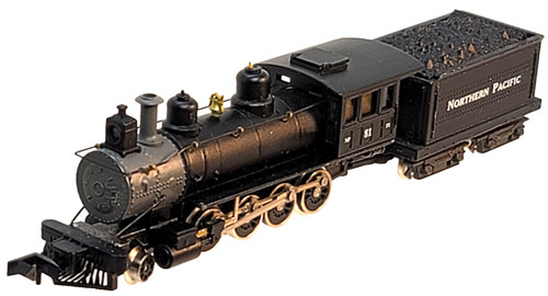Locomotora N MDC Roundhouse 8014 2-8-0 Northern Pacific #81 (probada) | Zustand: New