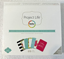 American Crafts Becky Higgins Project Life Value Kit Scrapbooking 616 cards New
