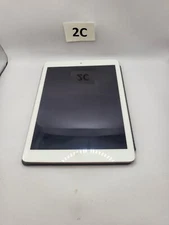 APPLE IPAD AIR MODEL A1474 TABLET SILVER AS IS
