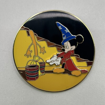 Disney DSF Fantasia Sorcerer Mickey Mouse Broom Limited Edition Of