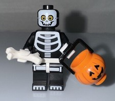 Lego Skeleton Guy Minifigure Series 14 Complete Collectible 71010 CMF Lot Rare