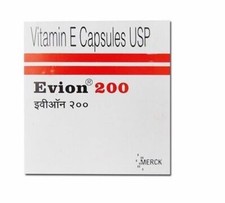 Evion 200 mg Capsule Vitamin E - Free Shippin...