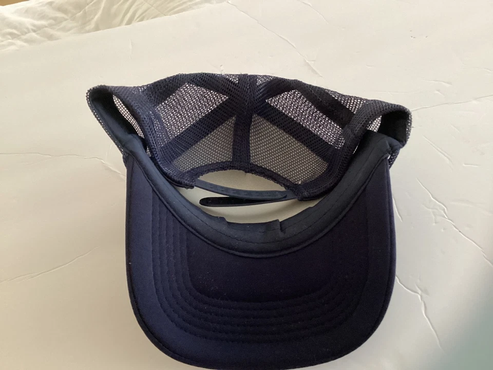 Vintage Planters Mr. Peanut Trucker Hat/Blue SnapBack Cap/ Advertising Promo - Image 3 of 3