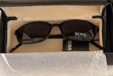 Vintage Hugo Boss Black Sunglasses Original Box Retro Hip