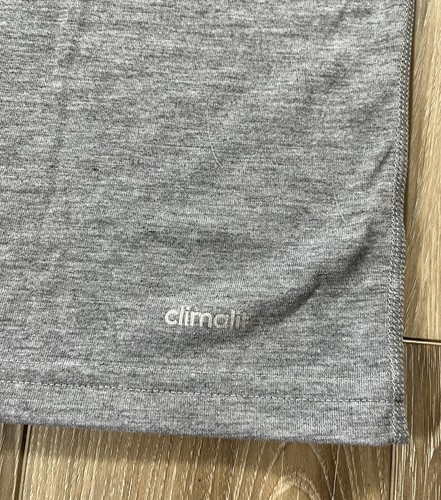 Adidas Climalite Ultimate Tee Men's Short Sleeve Shirt - Gray - Small - Picture 6 of 9