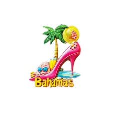 Bahamas Fridge Magnet Refrigerator Sticker Home Resin Souvenir