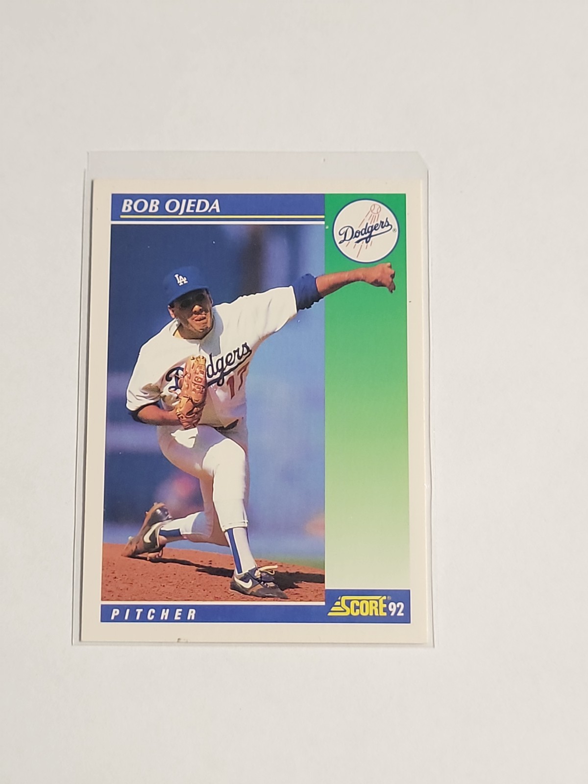 Bob Ojeda 1992 Score #527 Los Angeles Dodgers Baseball Card ⚾️ 