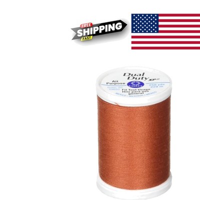 Versatile Sewing Thread 250 Yards Paprika Color Suitable for Vintage Machines