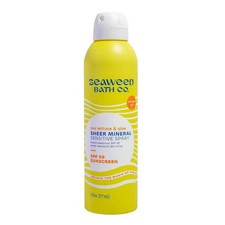 The Seaweed Bath Co., Sheer Mineral Sensitive Spray SPF 50, 6 Oz