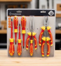 Magnusson Screwdriver And Plier Set VDE Soft Grip Hand Tools Pack Of 8 - NEW