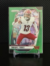 2024 Panini Prizm Green #291 Emmanuel Forbes