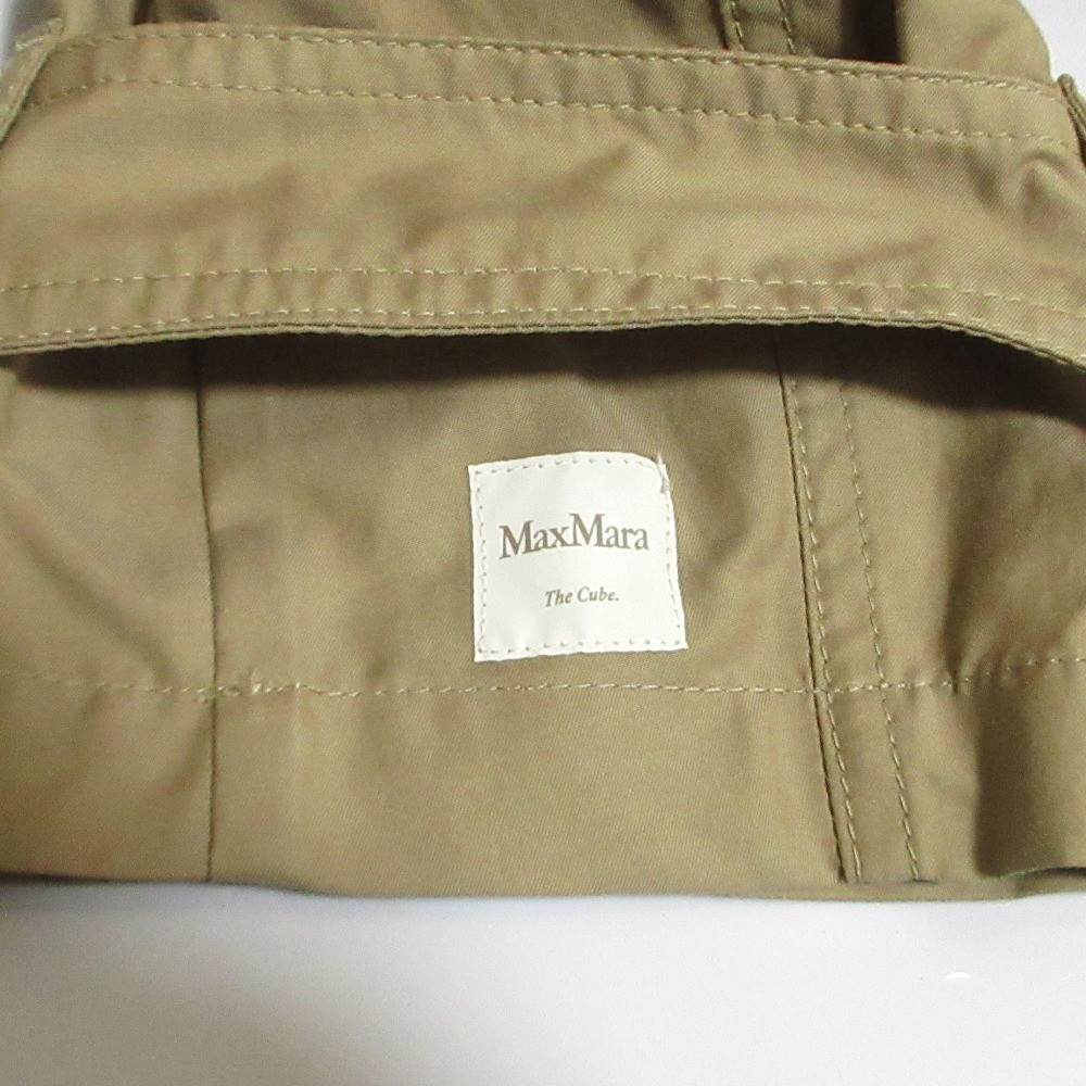 23SS Max Mara The Cube Single Trench Coat Size 36… - image 10