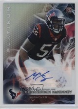 2015 Topps Platinum Auto Rookies Benardrick McKinney #AR-BM Auto 2r5