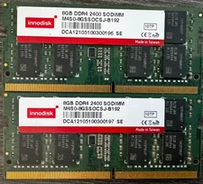 8GB DDR4 2400 SODIMM innodisk RAM