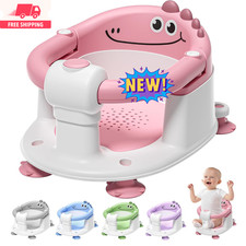 Asiento de ba o para beb s de 6 meses en adelante, antideslizante, con 5 pegatin