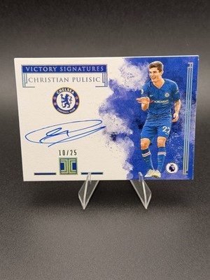2019-20 Panini Impeccable Christian Pulisic Victory Signatures Auto /25 Chelsea