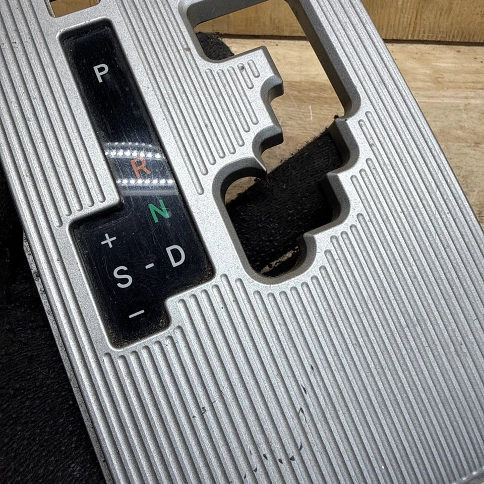 2008 -2011 Scion xB Center Console Automatic Shifter Bezel Cover Trim Silver Foto 3 de 4