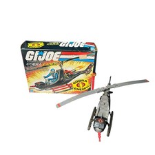 GI Joe 1983 Cobra FANG Gyrocopter Hasbro With Box Vintage