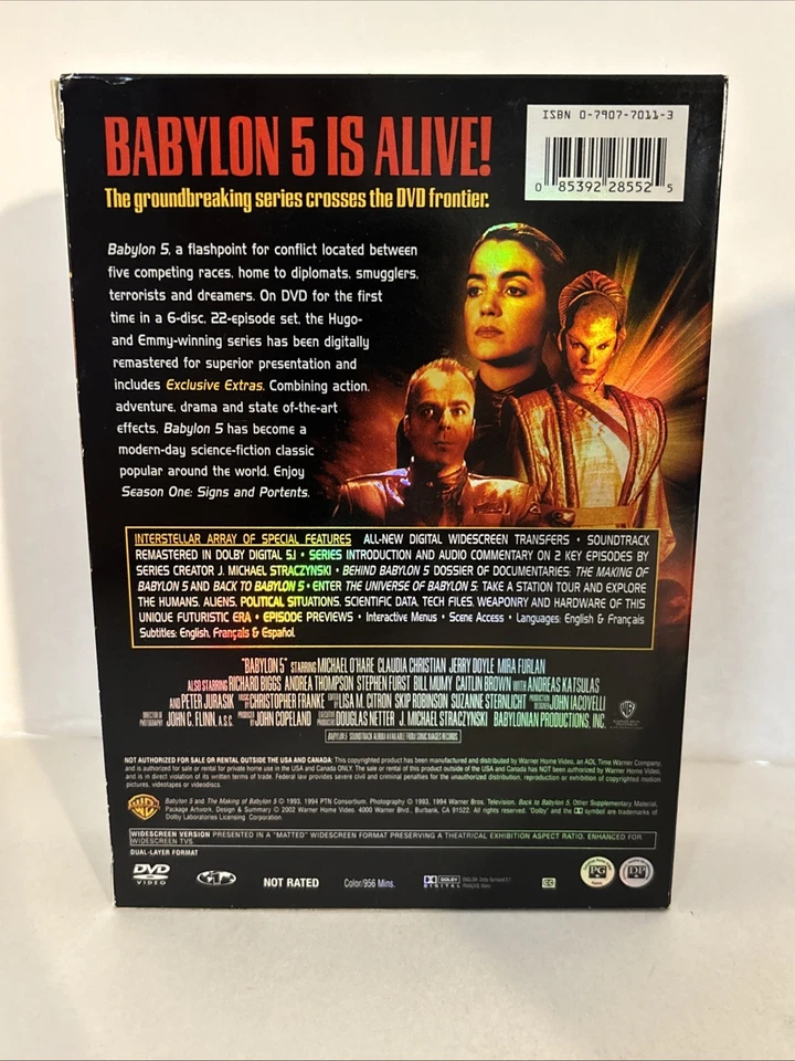 The Complete Collection Babylon 5 Collection Season 1-5 Plus Movies DVDs - Image 4 of 4