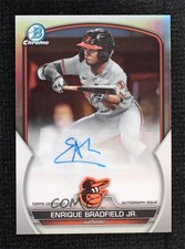 2023 Bowman Draft Chrome Image Variation 21/99 Enrique Bradfield Jr Auto 0ok8