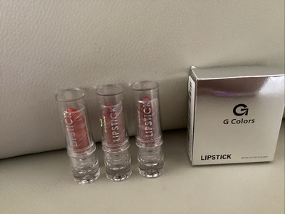3 Pack - G G Colors Lipstick 3 Different Colors