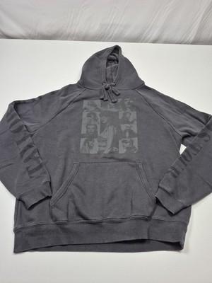 Taylor Swift The Eras Tour Hoodie Mens Medium Gray Graphic Pullover Sweatshirt