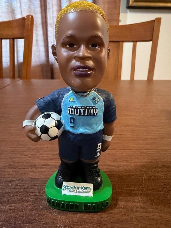2001 Mamadou Diallo Tampa Bay Mutiny Senegal Int’l MLS SGA Bobblehead