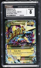 CGC 8 M Manectric EX 120/119 Phantom Forces Secret Rare Holo Pokemon Card on eBay