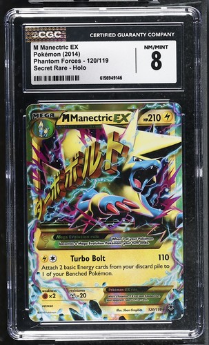 M Manectric-EX graded CGC 8 for sale on eBay