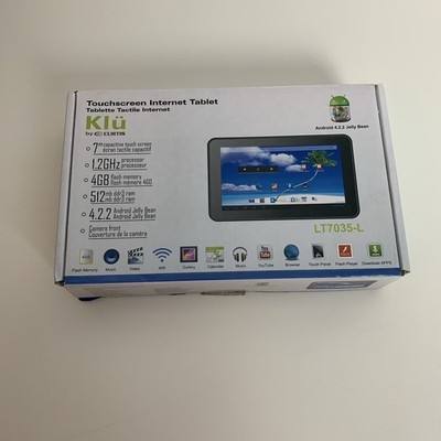 Klu Touchscreen Internet Tablet 7  Android NWOT Open Box