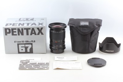Unused in BOX 】 SMC Pentax 67 90-180mm F/5.6 Zoom Lens 6x7 67