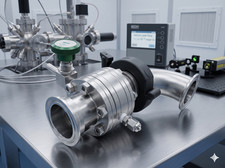 HUNTINGTON LABS MANIFOLD & NUPRO ASSEMBLY | PURGE HUB. DN40CF TO KF40 HYBRID
