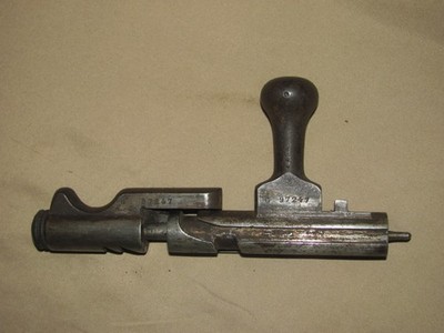 VINTAGE UNKNOWN BOLT ACTION RIFLE BREECH BOLT