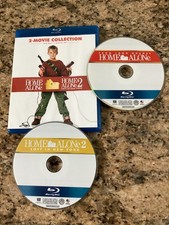 Home Alone  Home Alone 2 Blu-ray 2 Disc Set, Like New. Free Shipping.