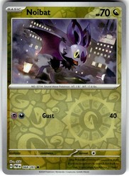 Noibat 068/091 Paldean Fates Reverse Holo Common