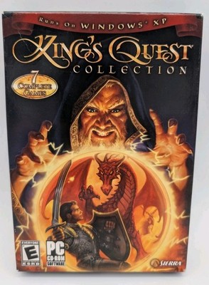NEU King s Quest Collection 1-7 PC CD-ROM Sierra Big Box ENGLISCH 