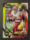 2024 Panini Select - Jayden Daniels #217 Red & Yellow Shock Prizm (rc)