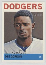 2013 Topps Heritage Dee Gordon #154 7k6